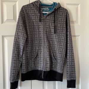 Moto Gear zip up hoodie size L🔥